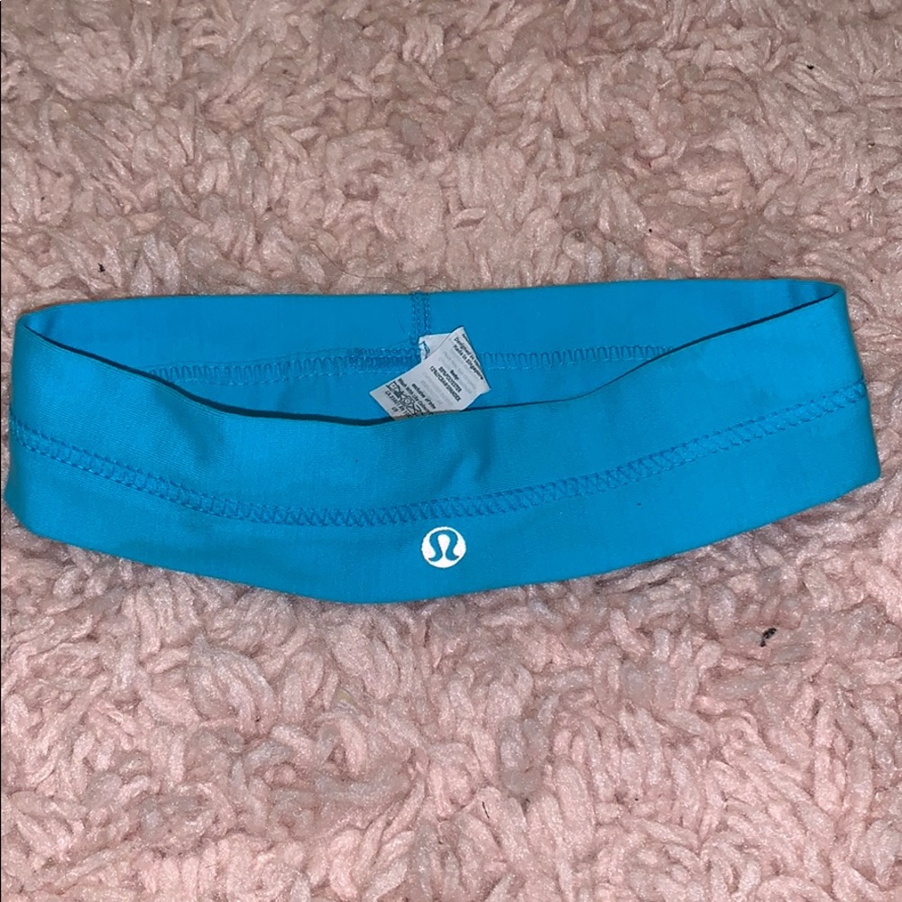 blue lululemon headband
